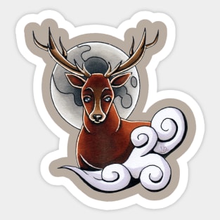 Moonlight Stag (BEIB) Sticker